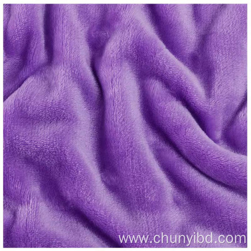 Fannel Fleece both side brush sherpa fleece fabric